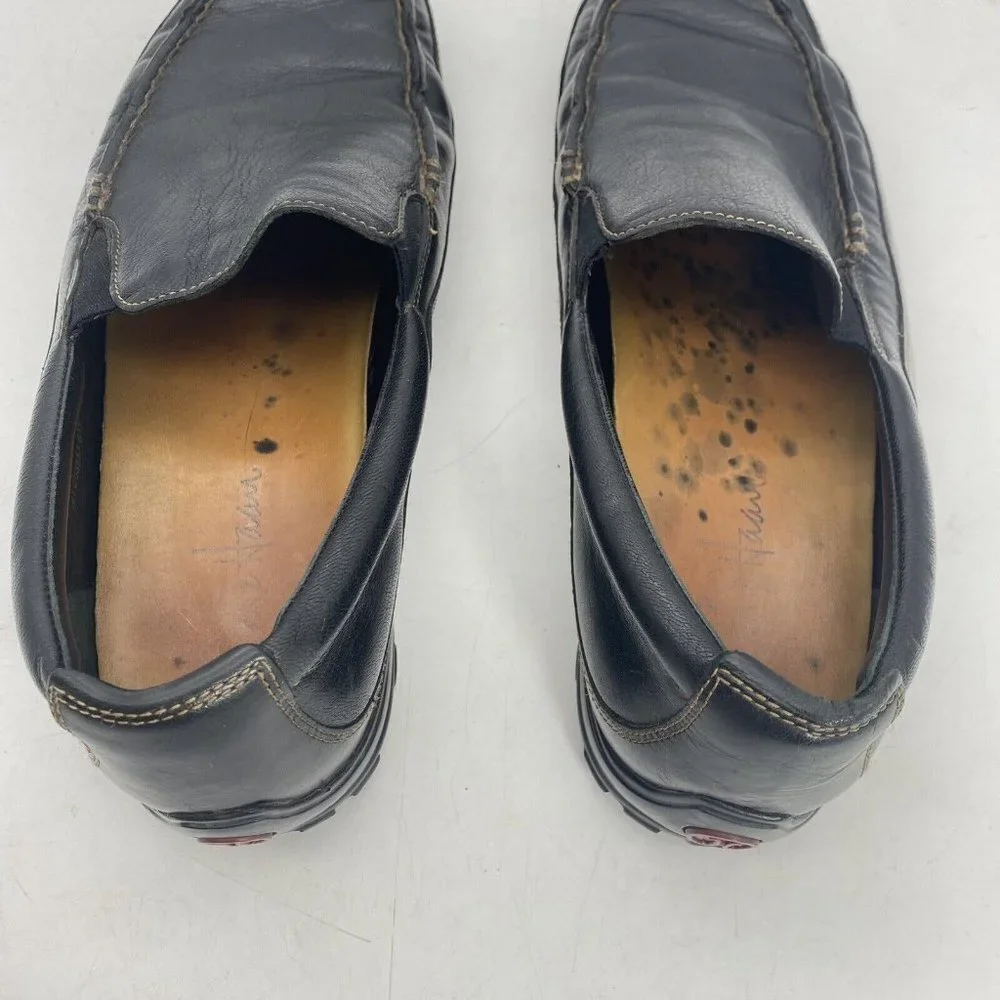 Cole Haan Shoes Mens Loafers 11 M Leather Tucker Venetian Slip On C03557 Black‎